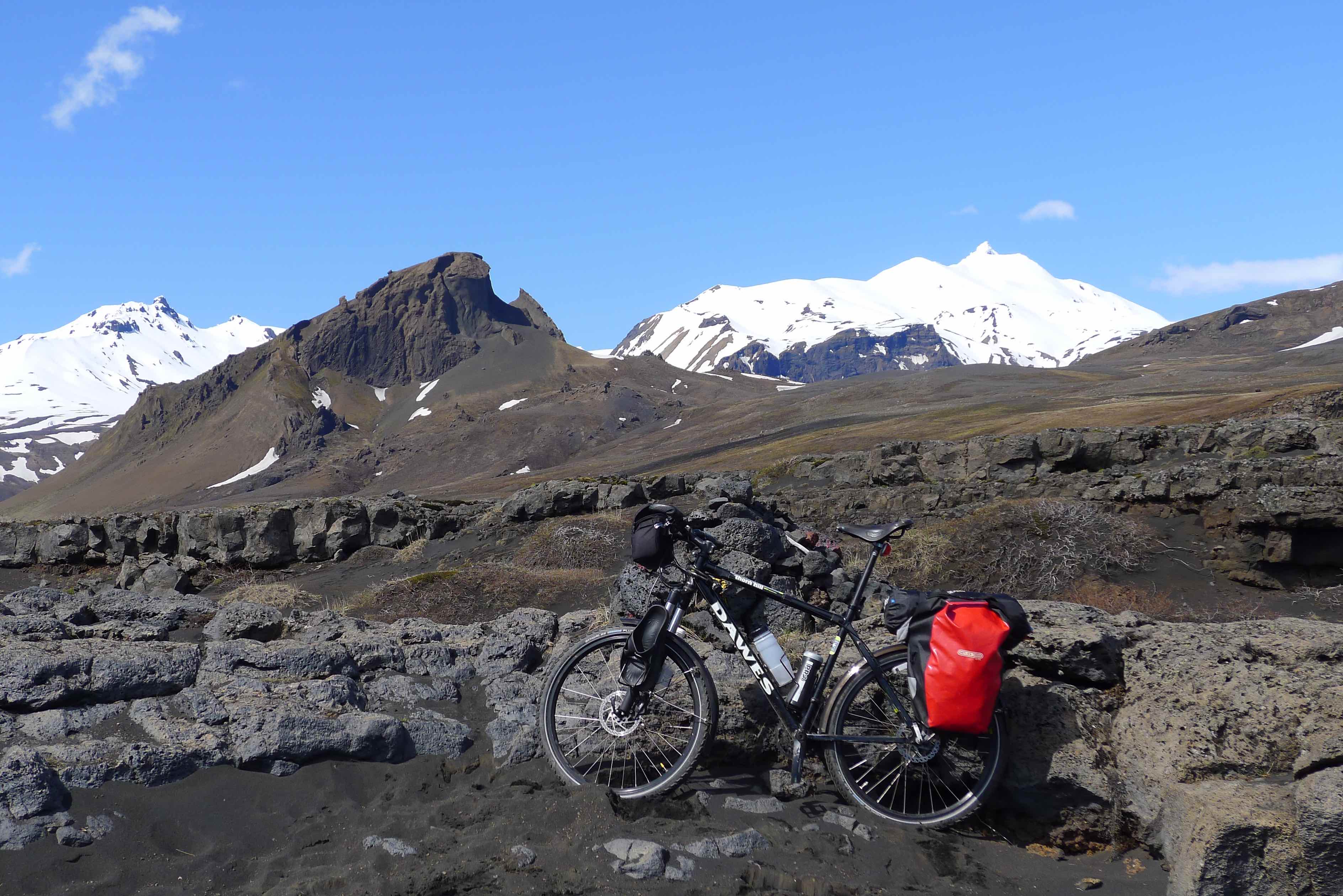Biking the Laugavegur Trail